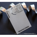 transparent business card, hot stamping transparent business card,raised print PVC transparent